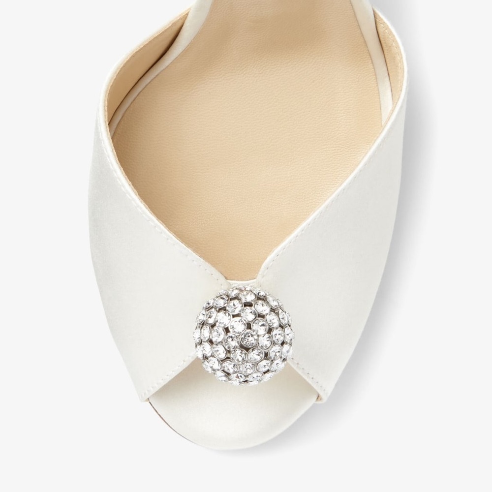Jimmy Choo Sacora Crystal Embellished Heel - Picture 4 of 13
